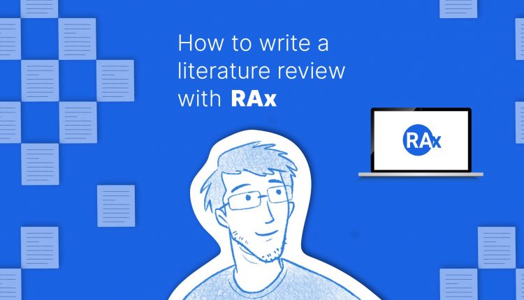 how to write a research paper with literature review